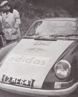 Marc Etchebers - Marie-Christine Rives
12º Rally Vasco Navarro 1971, Porsche 911 S, Clasificado 3º@
Palabras clave: Marc_Etchebers;Marie-Christine_Rives;Vasco_Navarro;Porsche;1971