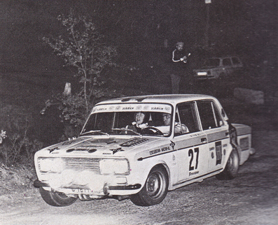 Jorge Pla - Rafa Tarradas
Rallye de La Lana Premio Textil Riba 1971. Seat 1430 (Escuderà­a Nacional CS). Clasificado 3º.@
Palabras clave: Lana_Premio_Textil_Riba;Seat;1971