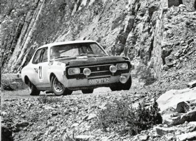 Henri E. Greder - Marie-Madeleine Fouquet
31º Coupe des Alpes 1971. Opel Commodore (8897 BT 92). Clasificado 10º.

Del 25 al 26 de Junio, Uriage-Marseille.
Superficie: asfalto.

La prueba tenia un total de 1420.00 km de los que 800.00 km eran cronometrados.

No sabemos cuantos equipos tomaron la salida, finalizaron 36.@
Palabras clave: Opel;Alpes;1971