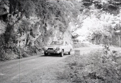 José Barbara - Sizaire
31º Coupe des Alpes 1971. Ford Capri (9323 BL 92). Desconocemos el resultado final de su participación.

Del 25 al 26 de Junio, Uriage-Marseille.
Superficie: asfalto.

La prueba tenia un total de 1420.00 km de los que 800.00 km eran cronometrados.

No sabemos cuantos equipos tomaron la salida, finalizaron 36.@
Palabras clave: Ford;Capri;Alpes;1971