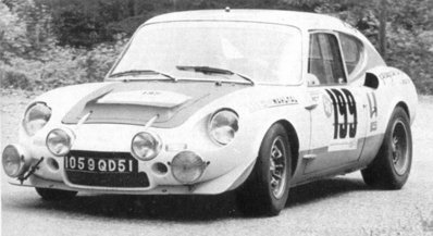 Francis Cossuta - Joël Petit
31º Coupe des Alpes 1971. Simca CG (1059 QD 51).
Clasificado 19º para el Criteriums France Championship (coef 4).

Del 25 al 26 de Junio, Uriage-Marseille.
Superficie: asfalto.

La prueba tenia un total de 1420.00 km de los que 800.00 km eran cronometrados.

No sabemos cuantos equipos tomaron la salida, finalizaron 36.@
Palabras clave: Simca;Alpes;1971