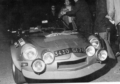 Jean-Claude Andruet - Michèle Espinos-Petit (Biche)
15º Critérium International des Cévennes 1971. Alpine-Renault A110 1800 (3430 GY 76). Abandonó por razones personales.

Del 27 al 28 de Noviembre, Montpellier.
Superficie: asfalto.

La prueba tenia un total 839.60 km de los que 315.20 km divididos en 18 tramos eran especiales.(1 de ellos fue cancelado SS9 Saint-Julien - Saint-Bresson 1 de 10.50 km).

Tomaron la salida 72 equipos, finalizaron 43.@
Palabras clave: ;Criterium_Cevennes;Renault;Alpine;A110;1971