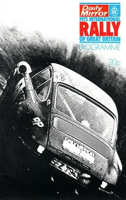 21º Daily Mirror RAC Rally 1972
Programa

Del 2 al 5 de Diciembre, York.
Superficie: tierra.

El Rally constaba de 440.24 km divididos en 3 etapas y 72 tramos cronometrados (2 de ellos fueron cancelados SS13 Unipart E y SS26 Unipart O).

Tomaron la salida 192 equipos, finalizaron 80.
Palabras clave: Programas;Gran_Bretaña;RAC_Rally;Daily_Mirror;1972