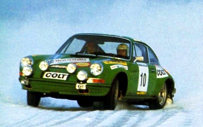 Leo Kinnunen - Atso Aho
3º Artic Rally 1972. Porsche 911 SC. Clasificado 1º.@
Palabras clave: ;Porsche;Nieve;1972