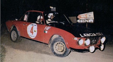Sergio Barbasio - Piero Sodano
5º Rally dell'Isola d'Elba - 10º Trofeo Bettoja 1972. Lancia Fulvia 1.6 Coupé HF. Clasificado 2º.

Del 6 al 8 de Abril, Portoferraio.
Superficie: tierra.

El Rally tenia un total de 194.08 km cronometrados divididos en 2 etapas y 26 tramos especiales.

Tomaron la salida 107 equipos, finalizaron 27.@
Palabras clave: ;Piero_Sodano;Lancia;Elba;1972