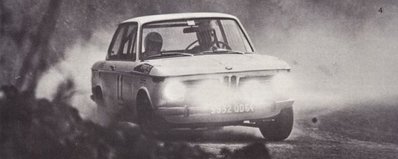 Marc Etchebers - Marie-Christine Rives
6º Rally Firestone / CS 1972, BMW 2002 TI, Clasificado 5º.@
Palabras clave: Marc_Etchebers;Marie-Christine_Rives;Firestone;BMW;2002;1972