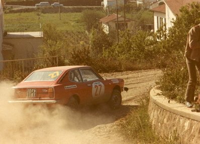 Giuseppe Pino Ceccato - Bernardino Bertollo
5º Rally dell'Isola d'Elba - 10º Trofeo Bettoja 1972. Fiat 128 Sport Coupé (TO F91181). Clasificado 7º.

Del 6 al 8 de Abril, Portoferraio.
Superficie: tierra.

El Rally tenia un total de 194.08 km cronometrados divididos en 2 etapas y 26 tramos especiales.

Tomaron la salida 107 equipos, finalizaron 27.@
Palabras clave: Fiat;Elba;1972