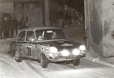 Claude Laurent - Jacques Marché
41º Rallye Automobile de Monte-Carlo 1972. DAF 55 (32-83-HL). Clasificado 18º.

Del 21 al 28 de Enero, Monte-Carlo.
Superficie: asfalto - nieve.

El Rally constaba de 2 etapas y 437.50 km cronometrados divididos en 16 tramos especiales.

Se inscribieron 299 equipos, tomaron la salida 264, finalizaron 40.@
Palabras clave: Claude_Laurent;Jacques_Marche;Montecarlo;Daf;1972