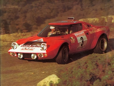 Sandro Munari - Mario Mannucci
16º Tour de Corse 1972. Lancia Stratos HF (A6 14057). Abandonó por la transmisión del coche.

Del 4 al 11 de Noviembre, Ajaccio, Córcega, Francia.
Superficie: asfalto.

El Rally tenia un total de 709.00 km cronometrados divididos en 24 tramos especiales (5 de ellos fueron cancelados, SS1 Port de Coti Chiavari-Stiliccione de 32.00 km, SS2 Sartene - Tirolo de 22.00 km, SS3 Orone - Sotta de 22.00 km, SS19 Luri - Canari de 28.00 km y SS20 Patrimonio-St Pietro de 35.00 km)

Tomaron la salida 49 equipos, finalizaron 30.@
Palabras clave: Sandro_Munari;Lancia;Stratos;Corcega;1972;Corse