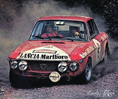 Jean Ragnotti - Jean-Pierre Rouget
14º Rallye San Remo 1972. Lancia Fulvia 1.6 Coupé HF. Abandonó por el eje de transmisión (Cardán).

Del 22 al 25 de Octubre, Sanremo.
Superficie: asfalto - tierra.

El Rallye constaba de 2 etapas con 318.00 km cronometrados divididos en 26 tramos especiales.

Tomaron la salida 69 equipos, finalizaron 13.@
Palabras clave: Jean_Ragnotti;Jean-Pierre_Rouget;Sanremo;Lancia;Fulvia;1972