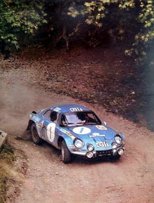 Jean-Luc Thérier - Christian Delferrier
21º Acropolis Rally 1973. Alpine-Renault A110 1800 (8697 HG 76). Clasificado 1º.

Del 23 al 27 de Mayo, Atenas, Grecia.
Superficie: tierra.

El Rally tenia un total de 3336.15 Km de los que 556.35 Km divididos en 47 tramos eran especiales (2 de ellos fueron cancelados SS20 Pilion de 19.30 Km y SS33 Klitoria de 9.90 Km).

Tomaron la salida 83 equipos, finalizaron 11.@
Palabras clave: ;Renault;A110;Grecia;Acropolis;1973