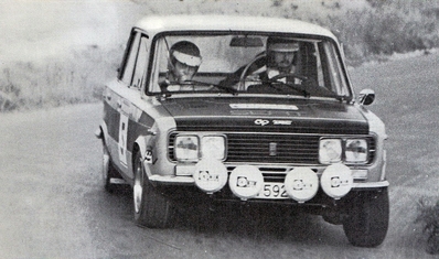 Jorge Bäbler Bebié - Ricardo Antolà­n
21º Rally RACE (Rallye de España) 1973. Seat 1430-1800cc (Gr.5). Clasificado 1º.

Del 26 al 28 de Octubre. Coef. 6,4. Organizador: Real Automòvil Club de España.

El Rally tenia un total de 1.640 Km de los que 247,5 Km divididos en 26 tramos, eran especiales.

Se inscribieron 55 equipos, tomaron la salida 47, finalizaron 23.@
Palabras clave: Jorge_Babler;Seat;RACE;España;1973