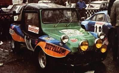 Guy Fréquelin - Jean Marcoup
Rally Neige et Glace 1973, Bufalo Buggy, Clasificado 2º@
Palabras clave: Guy_Frequelin;Jean_Marcoup;Bufalo;Buggy;Neige-et_Glace;1973