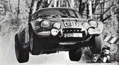 Jean-Pierre Nicolas - Michel Vial
7º TAP Rallye de Portugal 1973. Alpine-Renault A110 1800 (8694 HG 76). Clasificado 2º.

Del 13 al 18 de Marzo, Estoril, Cascais, Lisboa, Portugal.
Superficie: asfalto - tierra.

El Rally tenia un total de 4600.00 km de los que 397.50 km divididos en 32 tramos eran especiales.

Se inscribieron 90 equipos, tomaron la salida 79, finalizaron 23.@
Palabras clave: ;Renault;Alpine;A110;Portugal;1973