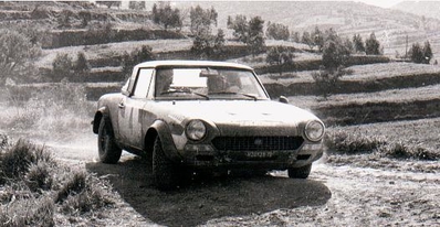 Sergio Barbasio - Gino Macaluso
6º Rally dell'Isola d'Elba 1973. Fiat 124 Abarth Rallye. Clasificado 2º.

Del 12 al 14 de Abril, Livorno.
Superficie: asfalto - tierra.

El Rally constaba de 2 etapas 309.60 km cronometrados divididos en 36 tramos especiales (3 de ellos fueron cancelados SS3 Monumento de 6 km, SS11 Monumento 2 de 6 km y SS21 Falconaia - Monte Lentisco de 20 km).

Tomaron la salida 89 equipos, finalizaron 21.
@
Palabras clave: ;Elba;Fiat;1973