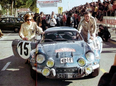 Ove Andersson - Jean Todt
42º Rallye Automobile de Monte-Carlo 1973. Renault-Alpine A110 1800 (8691 HG 76). Clasificado 2º.

Del 19 al 26 de Enero, Monte-Carlo.
Superficie: asfalto - nieve.

El Rally tenia un total de 4800 km de los que 456.50 km divididos en 18 tramos eran especiales, (2 ellas fueron canceladas SS10 Col de la Porte de 18.25 Km y SS11 La Cabanette de 18.25Km).

Tomaron la salida 278 equipos, finalizaron 51.

Para mas informacion [url=http://wp.me/p74eqQ-f] Click en la foto o aquí si esta azul[/url]
@
Palabras clave: Ove_Andersson;Jean_Todt;Renault;Alpine;A110;Montecarlo;1973;Personajes