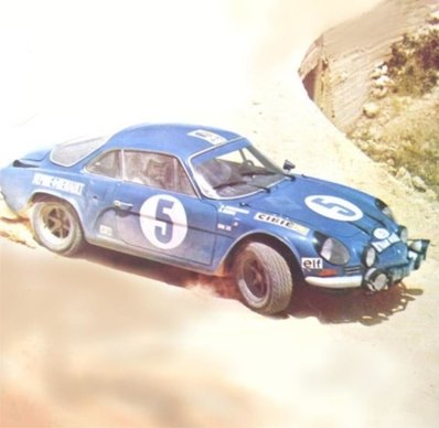 Jean-Pierre Nicolas - Michel Vial
21º Acropolis Rally 1973. Alpine-Renault A110 1800. Clasificado 3º.

Del 23 al 27 de Mayo, Atenas, Grecia.
Superficie: tierra.

El Rally tenia un total de 3336.15 Km de los que 556.35 Km divididos en 47 tramos eran especiales (2 de ellos fueron cancelados SS20 Pilion de 19.30 Km y SS33 Klitoria de 9.90 Km).

Tomaron la salida 83 equipos, finalizaron 11.@
Palabras clave: Jean-Pierre_Nicolas;Renault;A110;Grecia;Acropolis;1973