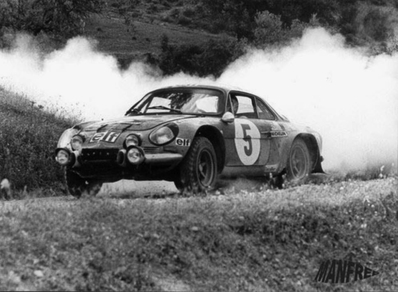 Jean-Pierre Nicolas - Michel Vial
21º Acropolis Rally 1973. Alpine-Renault A110 1800. Clasificado 3º.

Del 23 al 27 de Mayo, Atenas, Grecia.
Superficie: tierra.

El Rally tenia un total de 3336.15 Km de los que 556.35 Km divididos en 47 tramos eran especiales (2 de ellos fueron cancelados SS20 Pilion de 19.30 Km y SS33 Klitoria de 9.90 Km).

Tomaron la salida 83 equipos, finalizaron 11.@
Palabras clave: ;Renault;A110;Grecia;Acropolis;1973