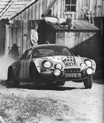 Jean-Pierre Nicolas - Michel Vial
44º Österreichische Alpenfahrt 1973. Renault-Alpine A110 1800 (9846 HL 76). Clasificado 5º.

Del 12 al 14 de Septiembre, Baden, Austria.
Superficie: tierra.

El Rallye tenia un total de 2,314.50 km de los que 324,50 km divididos en 31 tramos eran especiales (2 de ellos fueron cancelados, SS2 y SS22).

Se inscribieron 97 equipos, tomaron la salida 97, finalizaron 25.@
Palabras clave: ;Michel Vial;Austria;Renault;Alpine;A110;1973