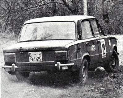 Antonio Zanini Sans - Jordi Sabater
7º Rally Firestone 1973. Seat 124 1800 (B-9445-S). Clasificado 6º.

Del 6 al 8 de Abril. Coef. 7,4.
Puntuable para el Campeonato de Europa de Rallyes para conductores.
Organizador Real Peña Motorista de Vizcaya.

El Rally tenia un total de 1505 Km de los que 383 Km divididos en 27 tramos, eran especiales.

Se inscribieron 96 equipos, tomaron la salida 71, finalizaron 27.@
Palabras clave: ;Seat;Firestone;1973