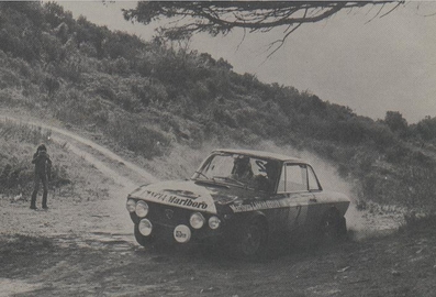 Sandro Munari - Mario Mannucci
6º Rally dell'Isola d'Elba 1973. Lancia Fulvia 1.6 Coupé HF (TO G36419). Clasificado 7º.

Del 12 al 14 de Abril, Livorno.
Superficie: asfalto - tierra.

El Rally constaba de 2 etapas 309.60 km cronometrados divididos en 36 tramos especiales (3 de ellos fueron cancelados SS3 Monumento de 6 km, SS11 Monumento 2 de 6 km y SS21 Falconaia - Monte Lentisco de 20 km).

Tomaron la salida 89 equipos, finalizaron 21.
@
Palabras clave: Sandro_Munari;Elba;Lancia;1973