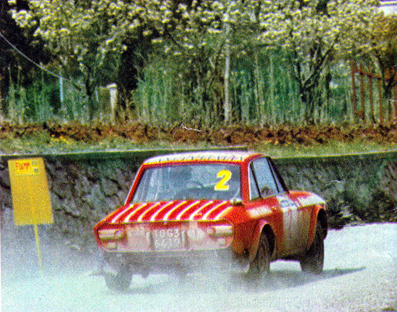 Sandro Munari - Mario Mannucci
6º Rally dell'Isola d'Elba 1973. Lancia Fulvia 1.6 Coupé HF (TO G36419). Clasificado 7º.

Del 12 al 14 de Abril, Livorno.
Superficie: asfalto - tierra.

El Rally constaba de 2 etapas 309.60 km cronometrados divididos en 36 tramos especiales (3 de ellos fueron cancelados SS3 Monumento de 6 km, SS11 Monumento 2 de 6 km y SS21 Falconaia - Monte Lentisco de 20 km).

Tomaron la salida 89 equipos, finalizaron 21.
@
Palabras clave: Sandro_Munari;Elba;Lancia;1973