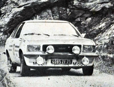 Henri Greder - Christine Beckers (Christine)
17º Tour de Corse 1973. Opel Commodore GS/E (4085 ZF 75). Clasificado 7º.

Del 1 al 2 de Diciembre, Ajaccio, Córcega, Francia.
Superficie: asfalto - nieve.

El Rally tenia un total de 1080 km de los que 511.70 km divididos en 21 tramos eran especiales.
8 de ellos fueron cancelados, de SS8 a SS15).
SS8 Argiusta - Forciolo de 15.40 km.
SS9 Bottacina - Cortichiato de 10.50 km.
SS10 Tavera - Bastelica de 17.10 km.
SS11 Bastelica - Cauro de 18.80 km.
SS12 Panelca - Ghisoni de 34.60 km.
SS13 Ghisoni - Cross de 16.60 km.
SS14 Muracciole - Rospigliani de 13.00 km.
SS15 Ponte Leccia - Morosaglia de 13.90 km.

Se inscribieron 50 equipos, tomaron la salida 50, finalizaron 22.
@
Palabras clave: ;Opel;Commodore;Corse;Corcega;1973