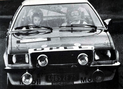 Henri Greder - Christine Beckers (Christine)
17º Tour de Corse 1973. Opel Commodore GS/E (4085 ZF 75). Clasificado 7º.

Del 1 al 2 de Diciembre, Ajaccio, Córcega, Francia.
Superficie: asfalto - nieve.

El Rally tenia un total de 1080 km de los que 511.70 km divididos en 21 tramos eran especiales.
8 de ellos fueron cancelados, de SS8 a SS15).
SS8 Argiusta - Forciolo de 15.40 km.
SS9 Bottacina - Cortichiato de 10.50 km.
SS10 Tavera - Bastelica de 17.10 km.
SS11 Bastelica - Cauro de 18.80 km.
SS12 Panelca - Ghisoni de 34.60 km.
SS13 Ghisoni - Cross de 16.60 km.
SS14 Muracciole - Rospigliani de 13.00 km.
SS15 Ponte Leccia - Morosaglia de 13.90 km.

Se inscribieron 50 equipos, tomaron la salida 50, finalizaron 22.
@
Palabras clave: ;Opel;Commodore;Corse;Corcega;1973