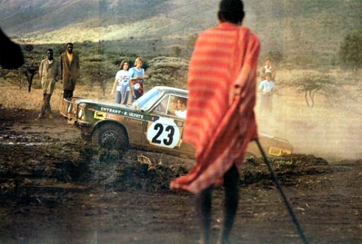 Robin Ulyate - Ivan Smith
21º East African Safari Rally 1973. Fiat 125 S. Clasificado 8º.

Del 19 al 23 de Abril, Nairobi, Kenya.
Superficie: tierra

Se inscribieron 89 equipos, tomaron la salida 89, finalizaron 18.@
Palabras clave: Fiat;Safari;1973