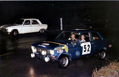 Bernard Picone - Alex Davini
17º Tour de Corse 1973. Opel Ascona. Clasificada 11º.

Del 1 al 2 de Diciembre, Ajaccio, Córcega, Francia.
Superficie: asfalto - nieve.

El Rally tenia un total de 1080 km de los que 511.70 km divididos en 21 tramos eran especiales.
8 de ellos fueron cancelados, de SS8 a SS15).
SS8 Argiusta - Forciolo de 15.40 km.
SS9 Bottacina - Cortichiato de 10.50 km.
SS10 Tavera - Bastelica de 17.10 km.
SS11 Bastelica - Cauro de 18.80 km.
SS12 Panelca - Ghisoni de 34.60 km.
SS13 Ghisoni - Cross de 16.60 km.
SS14 Muracciole - Rospigliani de 13.00 km.
SS15 Ponte Leccia - Morosaglia de 13.90 km.

Se inscribieron 50 equipos, tomaron la salida 50, finalizaron 22.
@
Palabras clave: Opel;Ascona;Corse;Corcega;1973