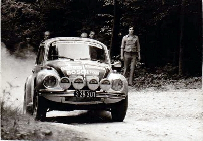 Franz Wittmann sen. - Hans Siebert
44º Österreichische Alpenfahrt 1973. Volkswagen 1303S (S 26.301). Clasificado 12º.

Del 12 al 14 de Septiembre, Baden, Austria.
Superficie: tierra.

El Rallye tenia un total de 2,314.50 km de los que 324,50 km divididos en 31 tramos eran especiales (2 de ellos fueron cancelados, SS2 y SS22).

Se inscribieron 97 equipos, tomaron la salida 97, finalizaron 25.@
Palabras clave: Austria;Volkswagen;1973