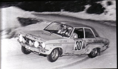 Lillebror Nasenius - Björn Cederberg
42º Rallye Automobile de Monte-Carlo 1973. Opel Ascona A 1900 (EGW 238). Clasificado 12º.

Del 19 al 26 de Enero, Monte-Carlo.
Superficie: asfalto - nieve.

El Rally tenia un total de 4800 km de los que 456.50 km divididos en 18 tramos eran especiales, (2 ellas fueron canceladas SS10 Col de la Porte de 18.25 Km y SS11 La Cabanette de 18.25Km).

Tomaron la salida 278 equipos, finalizaron 51.@
Palabras clave: ;Opel;Ascona;Montecarlo;1973;nieve