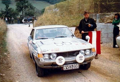 Jörg Selan - Walter Knar
44º Österreichische Alpenfahrt 1973. Toyota Celica GT 1600 (N 453.098). Clasificado 20º.

Del 12 al 14 de Septiembre, Baden, Austria.
Superficie: tierra.

El Rallye tenia un total de 2,314.50 km de los que 324,50 km divididos en 31 tramos eran especiales (2 de ellos fueron cancelados, SS2 y SS22).

Se inscribieron 97 equipos, tomaron la salida 97, finalizaron 25.@
Palabras clave: Toyota;Celica;GT;Austria;1973