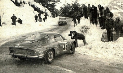 Jacques Henry - Dominique Thiry
42º Rallye Automobile de Monte-Carlo 1973. Alpine-Renault A110 1600 (790 HQ 70). Clasificado 22º.
Turini

Del 19 al 26 de Enero, Monte-Carlo.
Superficie: asfalto - nieve - hielo.

El Rally tenia un total de 4800 km de los que 456.50 km divididos en 18 tramos eran especiales, (2 ellas fueron canceladas SS10 Col de la Porte de 18.25 Km y SS11 La Cabanette de 18.25Km).

Tomaron la salida 278 equipos, finalizaron 51.@
Palabras clave: Jacques_Henry;Alpine;Renault;A110;Montecarlo;1973;nieve