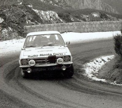 Henri Greder - Henri Duclos
42º Rallye Automobile de Monte-Carlo 1973. Opel Ascona 1.9 SR (2802 YH 75). Clasificado 25º.

Del 19 al 26 de Enero, Monte-Carlo.
Superficie: asfalto - nieve.

El Rally tenia un total de 4800 km de los que 456.50 km divididos en 18 tramos eran especiales, (2 ellas fueron canceladas SS10 Col de la Porte de 18.25 Km y SS11 La Cabanette de 18.25Km).

Tomaron la salida 278 equipos, finalizaron 51.@
Palabras clave: Henri_Greder;Henri_Duclos;Opel;Ascona;SR;Montecarlo;1973