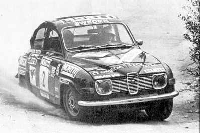 Stig Blomqvist - Arne Hertz
23º Jyväskylän Suurajot - Rally of the 1000 Lakes 1973. Saab 96 V4 (ANT 164). Abandonó por el cigüeñal en SS35 Koivakkala de 12.30 Km.

Del 3 al 5 de Agosto, Jyväskylä.
Superficie: tierra.

El Rally tenia un total de 2079.00 km de los que 517.20 km divididos en 43 tramos eran especiales.

Se inscribieron 122 equipos, tomaron la salida 109, finalizaron 55.@
Palabras clave: Stig_Blomqvist;Saab;Finlandia;V4;1973