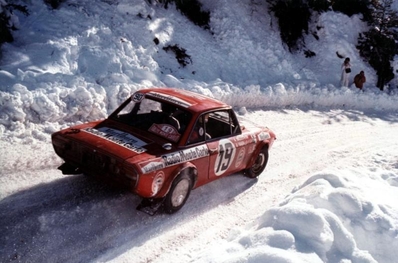 Amilcare Ballestrieri - Silvio Maiga
42º Rallye Automobile de Monte-Carlo 1973. Lancia Fulvia 1.6 Coupé HF. Abndonó por el eje de transmisión (cardán) en SS8 St Barthelemy de 40.00 km..

Del 19 al 26 de Enero, Monte-Carlo.
Superficie: asfalto - nieve - hielo.

El Rally tenia un total de 4800 km de los que 456.50 km divididos en 18 tramos eran especiales, (2 ellas fueron canceladas SS10 Col de la Porte de 18.25 Km y SS11 La Cabanette de 18.25Km).

Tomaron la salida 278 equipos, finalizaron 51.@
Palabras clave: ;Silvio_Maiga;Lancia;Fulvia;Coupe;Montecarlo;1973;nieve
