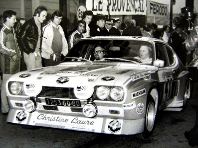 Yves Tillier - Hirtz
17º Tour de Corse 1973. Ford Capri (1253 OD 80). Abandonó.

Del 1 al 2 de Diciembre, Ajaccio, Córcega, Francia.
Superficie: asfalto - nieve.

El Rally tenia un total de 1080 km de los que 511.70 km divididos en 21 tramos eran especiales.
8 de ellos fueron cancelados, de SS8 a SS15).
SS8 Argiusta - Forciolo de 15.40 km.
SS9 Bottacina - Cortichiato de 10.50 km.
SS10 Tavera - Bastelica de 17.10 km.
SS11 Bastelica - Cauro de 18.80 km.
SS12 Panelca - Ghisoni de 34.60 km.
SS13 Ghisoni - Cross de 16.60 km.
SS14 Muracciole - Rospigliani de 13.00 km.
SS15 Ponte Leccia - Morosaglia de 13.90 km.

Se inscribieron 50 equipos, tomaron la salida 50, finalizaron 22.
@
Palabras clave: Ford;Capri;Corse;Corcega;Parque_Cerrado;1973