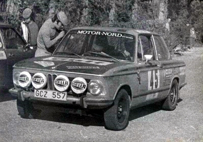 Arne Allansson - Bo Sundberg
7º TAP Rallye de Portugal 1973. BMW 2002 Tii (GCZ 557). Abandonó por la dirección del coche en SS12 Prestimo de 9.00 Km.

Del 13 al 18 de Marzo, Estoril, Cascais, Lisboa, Portugal.
Superficie: asfalto - tierra.

El Rally tenia un total de 4600.00 km de los que 397.50 km divididos en 32 tramos eran especiales.

Se inscribieron 90 equipos, tomaron la salida 79, finalizaron 23.@
Palabras clave: BMW;Portugal;1973