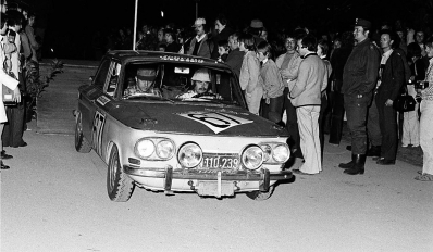 Richard Kurz - Roland Klose
44º Österreichische Alpenfahrt (Austria) 1973. NSU TTS. Desconocemos resultado final de su participaciòn.
El Rallye tenia un total de 2,314.50 km de los que 324,50 km divididos en 31 tramos eran especiales, (2 de ellos fueron cancelados, SS2 y SS22).
Se inscribieron 97 equipos, tomaron la salida 97, finalizaron 25.@
Palabras clave: NSU;TTS;Austria;1973
