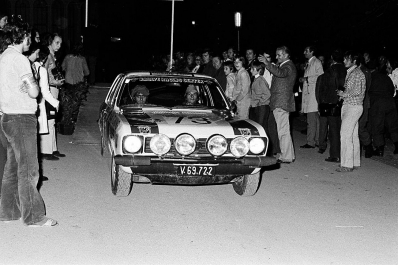 Norbert Breuss - M. Buzzi-Quattrini
44º Österreichische Alpenfahrt (Austria) 1973. Opel Ascona 19RS. Desconocemos resultado final de su participaciòn.
El Rallye tenia un total de 2,314.50 km de los que 324,50 km divididos en 31 tramos eran especiales, (2 de ellos fueron cancelados, SS2 y SS22).
Se inscribieron 97 equipos, tomaron la salida 97, finalizaron 25.@
Palabras clave: Opel;Ascona;Austria;1973