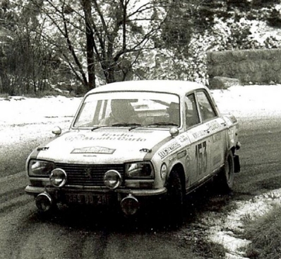 Jean Taibi - Michèle Mouton
42º Rallye Automobile de Monte-Carlo 1973. Peugeot 304 S (269 DD 20). Abandonó en SS4 Burzet de 50.00 km al encontrarse la ruta bloqueada.

Del 19 al 26 de Enero, Monte-Carlo.
Superficie: asfalto - nieve - hielo.

El Rally tenia un total de 4800 km de los que 456.50 km divididos en 18 tramos eran especiales, (2 ellas fueron canceladas SS10 Col de la Porte de 18.25 Km y SS11 La Cabanette de 18.25Km).

Tomaron la salida 278 equipos, finalizaron 51.@
Palabras clave: Michele_Mouton;Peugeot;Montecarlo;1973