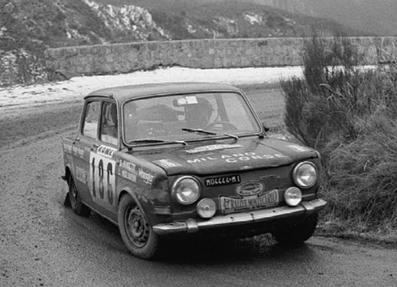 Gianfranco Randetti -Lorenzo Miglioroni
42º Rallye Automobile de Monte-Carlo 1973. Simca 1000 (MI M04444). Abandonó por ruta bloqueada en SS4 Burzet de 50.00 km.

Del 19 al 26 de Enero, Monte-Carlo.
Superficie: asfalto - nieve - hielo.

El Rally tenia un total de 4800 km de los que 456.50 km divididos en 18 tramos eran especiales, (2 ellas fueron canceladas SS10 Col de la Porte de 18.25 Km y SS11 La Cabanette de 18.25Km).

Tomaron la salida 278 equipos, finalizaron 51.@
Palabras clave: Simca;Montecarlo;1973