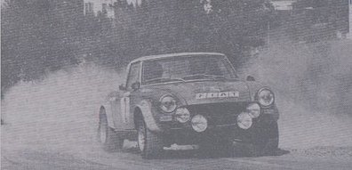 Maurizio Verini	 - Gino Macaluso
7º Rally dell'Isola d'Elba 1974. Fiat 124 Abarth, Clasificado 1º.

Del 18 al 20 de Abril, Porto Ferraio.
Superficie. asfalto.

El Rally constaba de 2 etapas con 301.00 km divididos en 36 tramos cronometrados.

Tomaron la salida 100 equipos, finalizaron 35.@
Palabras clave: Maurizio_Verini;Gino_Macaluso;Elba;Fiat;Abarth;1974