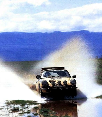 Björn Waldegard - Hans Thorszelius
22º East African Safari 1974. Porsche 911 Carrera RS (S-AR 7910). CLasificado 2º.
Chipsteads of Kensington

De 11 al 15 de Abril, Nairobi, Kenya, Africa.
Superficie: tierra.

El Rally tenia un total de 5557.00 km, desconocemos cuantos controles horarios habían.

Tomaron la salida 99 equipos, finalizaron 16.@
Palabras clave: Porsche;Carrera;Safari;1974
