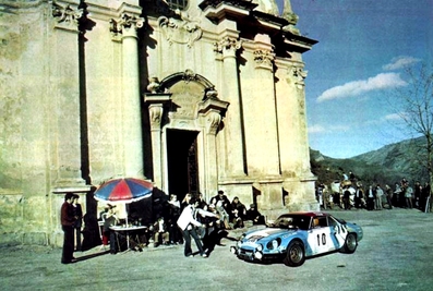 Jean-Pierre Nicolas - Vincent Laverne
18º Tour de Corse 1974. Alpine-Renault A110 1800 (3812 HV 76). Clasificado 2º.

Del 30 de Noviembre al 1 de Diciembre, Bastia, Córcega, Francia.
Superficie: asfalto.

El Rally tenia un total de 1292 km, de los que 374.90 km divididos en 14 tramos eran especiales.

Tomaron la salida 102 equipos, finalizaron 24.@
Palabras clave: ;Renault;Alpine;Corcega;1974;Corse