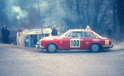 Francis Vincent - Jacques Delaval
17º Critérium des Cévennes 1974.  Alfa Romeo 2000 GTV. Clasificado 3º.

Del 14 al 15 de Diciembre, Le Vigan, Gard, Francia.
Superficie: asfalto.

El Rally constaba de 4 etapas con 273.20 Km cronometrados divididos en 20 tramos especiales.

No sabemos cuantos equipos tomaron la salida (un mínimo de 37), tampoco sabemos cuantos finalizaron.@
Palabras clave: Francis_Vincent;Jacques Delaval;Criterium_Cevennes;1974