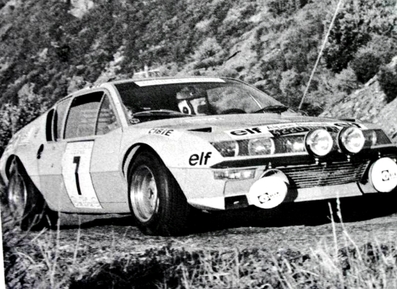 Jean-Luc Thérier - Michel Vial
18º Tour de Corse 1974. Alpine-Renault A310 1800 (4220 HV 76). Clasificado 3º.

Del 30 de Noviembre al 1 de Diciembre, Bastia, Córcega, Francia.
Superficie: asfalto.

El Rally tenia un total de 1292 km, de los que 374.90 km divididos en 14 tramos eran especiales.

Tomaron la salida 102 equipos, finalizaron 24.@
Palabras clave: ;Renault;Alpine;Corcega;1974;Corse