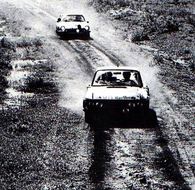Sandro Munari - Lofty Drews
22º East African Safari 1974. Lancia Fulvia 1.6 Coupé HF (TO K87878). Clasificado 3º.

De 11 al 15 de Abril, Nairobi, Kenya, Africa.
Superficie: tierra.

El Rally tenia un total de 5557.00 km, desconocemos cuantos controles horarios habían.

Tomaron la salida 99 equipos, finalizaron 16.@
Palabras clave: Sandro_Munari;Lancia;Fulvia;Safari;1974