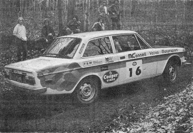 Bob Hurihan - Doug Shepherd
26º Press-on-Regardless Rally 1974. Volvo 142 S. Clasificado 10º.

Del 30 de Octubre al 3 de Noviembre, Marquette, Michigan, EE.UU.
Superficie: tierra.

El Rally tenia un total de 997.54 Km de los que 464.55 Km divididos en 51 tramos eran de especiales (254.08 km fueron cancelados, un total de 16 tramos).

Se inscribieron 68 equipos, tomaron la salida 64, finalizaron 29.@
Palabras clave: Volvo;USA;1974